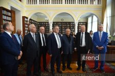 Проходит презентация книги Аслана Асланова "Уроки государственности и дипломатии Гейдара Алиева. Книга I" (ФОТО)