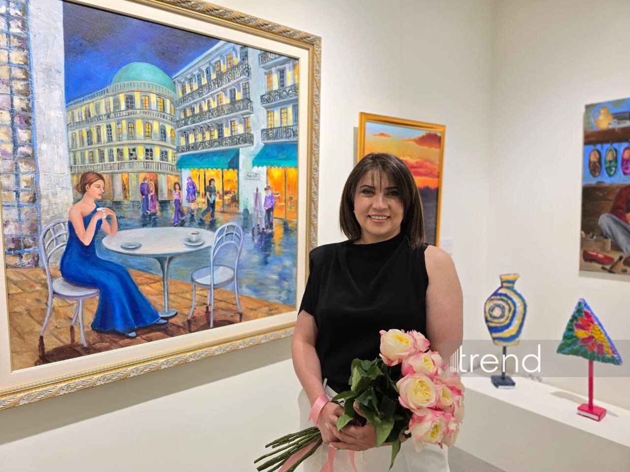 В Баку открылась красочная экспозиция Gulnar Art Studio под названием "Разные взгляды" (ФОТО)