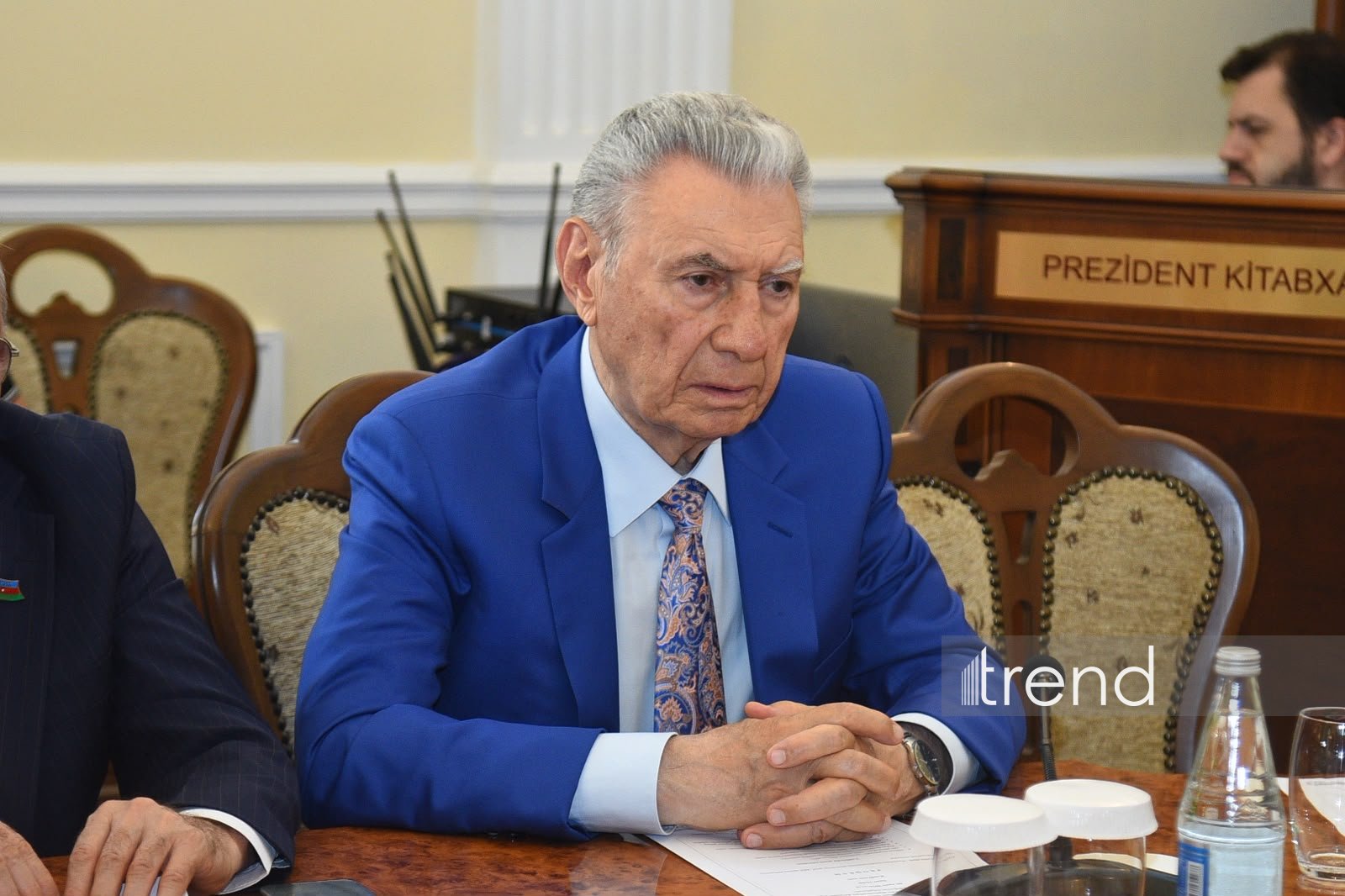 В Президентской библиотеке прошла презентация книги Аслана Асланова «Уроки государственности и дипломатии Гейдара Алиева» (ФОТО)