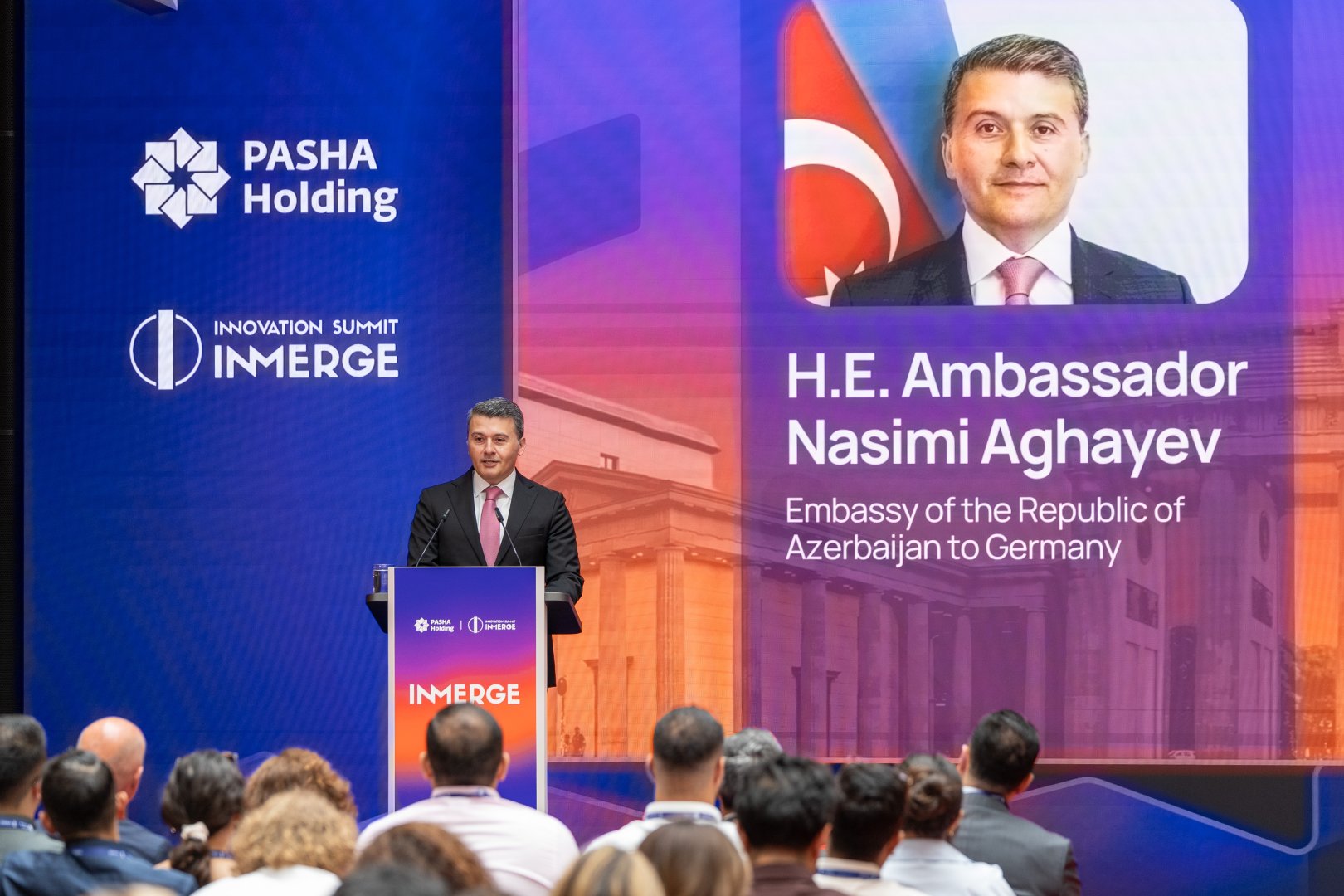 Международная серия мероприятий инновационного саммита INMerge, организованного PASHA Holding, завершилась конференцией INMerge в Берлине (ФОТО)