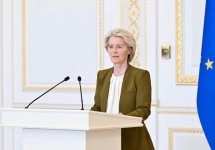 Президент Ильхам Алиев и президент Европейской комиссии выступили с заявлениями для прессы (ФОТО/ВИДЕО)
