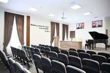 Вице-президент Фонда Гейдара Алиева Лейла Алиева побывала в Шекинской городской Школе искусств (ФОТО)