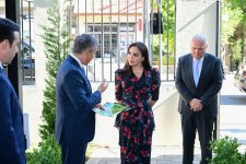 Вице-президент Фонда Гейдара Алиева Лейла Алиева побывала в Шекинской городской Школе искусств (ФОТО)