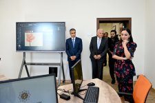 Вице-президент Фонда Гейдара Алиева Лейла Алиева побывала в Шекинской городской Школе искусств (ФОТО)