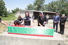 В Хачмазе захоронены останки шехида Первой Карабахской войны (ФОТО)
