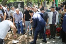 В Хачмазе захоронены останки шехида Первой Карабахской войны (ФОТО)