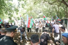 В Хачмазе захоронены останки шехида Первой Карабахской войны (ФОТО)