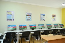 Вице-президент Фонда Гейдара Алиева Лейла Алиева приняла участие в открытии здания школы в Евлахе (ФОТО)