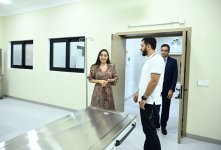 Лейла Алиева приняла участие в открытии регионального филиала Центра по уходу за бездомными животными в Евлахе (ФОТО)