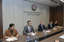 Джейхун Байрамов провел обсуждения со спецпосланником ООН (ФОТО)