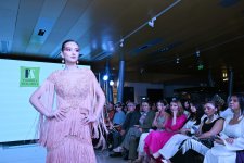 Алена Алиева посетила показ мод «Узоры времени» в Азербайджанском национальном музее ковра (ФОТО)