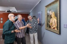 В Национальном музее искусств Азербайджана открылась выставка и прошел научный семинар, посвященные Али беку Гусейнзаде (ФОТО)