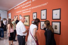 В Национальном музее искусств Азербайджана открылась выставка и прошел научный семинар, посвященные Али беку Гусейнзаде (ФОТО)