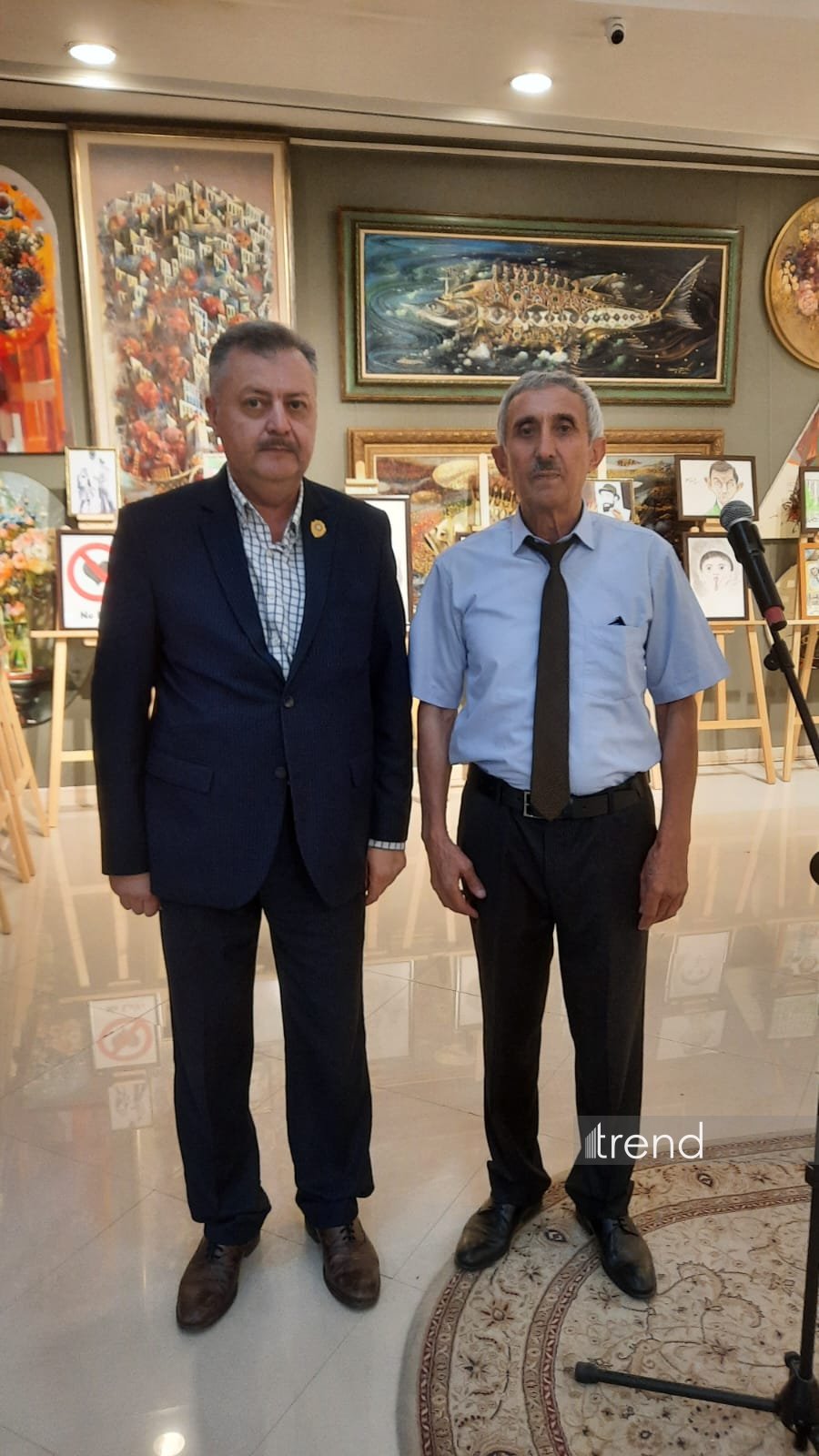Выставка картин и День памяти шехида Рауфа Ибадова (ФОТО)