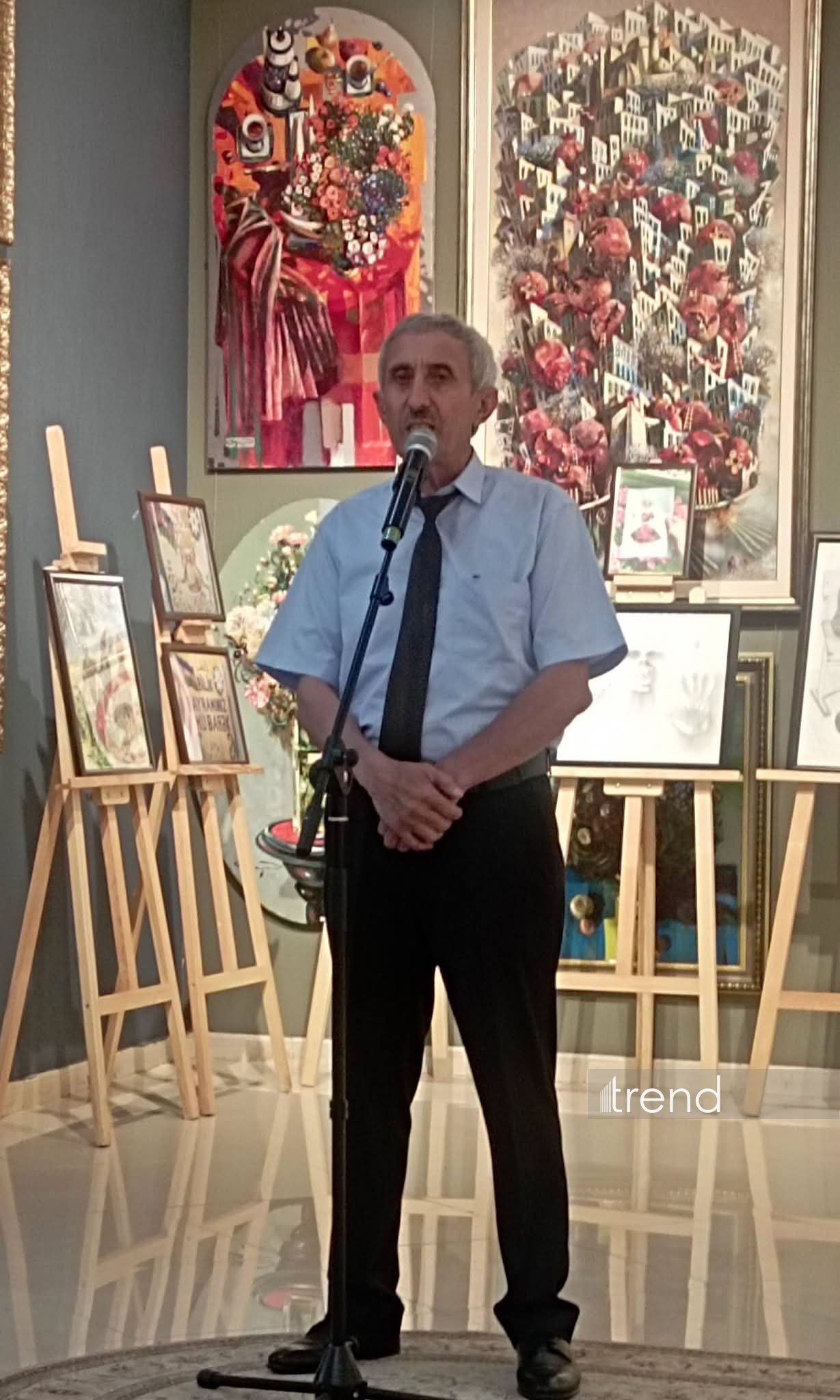 Выставка картин и День памяти шехида Рауфа Ибадова (ФОТО)