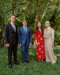 Лейла Алиева приняла участие в открытии персональной выставки и акции по посадке деревьев в Габале (ФОТО)