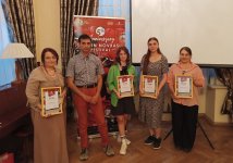 Cостоялась церемония награждения победителей литературного конкурса Shahin Novrasli Festival (ФОТО)