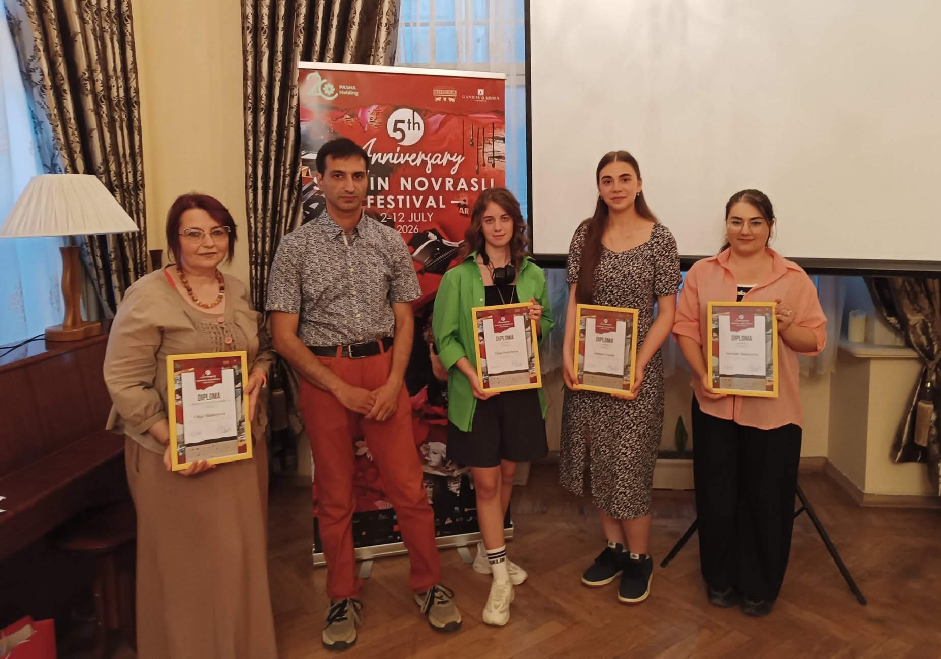 Cостоялась церемония награждения победителей литературного конкурса Shahin Novrasli Festival (ФОТО)