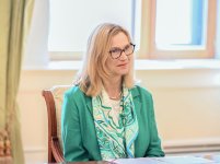 Президент Ильхам Алиев принял руководящих лиц ряда международных организаций