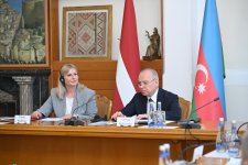Азербайджан и Латвия обсудили развитие сотрудничества между конституционными судами (ФОТО)