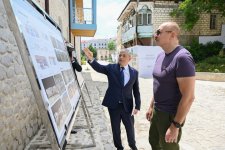 Президент Ильхам Алиев принял участие в открытии после реставрации "Дома Садыгджана" в Шуше (ФОТО)