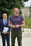 Президент Ильхам Алиев принял участие в открытии после реставрации "Дома Садыгджана" в Шуше (ФОТО)