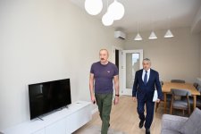 Президент Ильхам Алиев ознакомился с работами, выполненными на улице Карабах в Шуше в рамках государственно-частного партнерства (ФОТО)