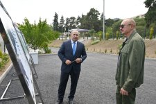 Президент Ильхам Алиев посетил село Гузейхырман Ходжавендского района (ФОТО)