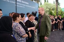 Президент Ильхам Алиев посетил село Гузейхырман Ходжавендского района (ФОТО)