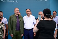 Президент Ильхам Алиев посетил село Гузейхырман Ходжавендского района (ФОТО)