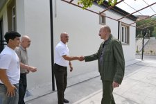 Президент Ильхам Алиев посетил село Гузейхырман Ходжавендского района (ФОТО)