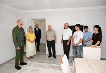 Президент Ильхам Алиев посетил село Гузейхырман Ходжавендского района (ФОТО)