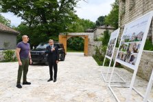 Президент Ильхам Алиев ознакомился с новым корпусом отеля Yasəmən в Шуше (ФОТО)