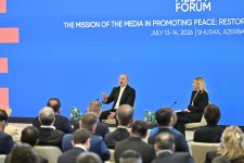 Президент Ильхам Алиев принял участие в открытии IV Шушинского глобального медиафорума (ФОТО)