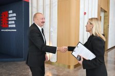 Президент Ильхам Алиев принял участие в открытии IV Шушинского глобального медиафорума (ФОТО)