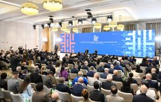 Президент Ильхам Алиев принял участие в открытии IV Шушинского глобального медиафорума (ФОТО)