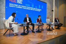 В рамках Шушинского глобального медиафорума проходит панельная дискуссия по вопросам цифровой безопасности (ФОТО)