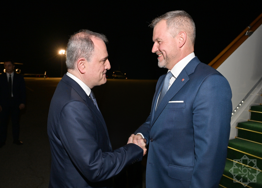 Президент Словакии Петер Пеллегрини прибыл в Азербайджан с официальным визитом (ФОТО)
