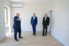 Президент Ильхам Алиев и Президент Петер Пеллегрини ознакомились с работами, проводимыми в селе Баш Гарвенд Агдамского района (ФОТО)
