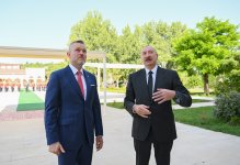 В Шуше состоялась церемония официальной встречи Президента Словакии (ФОТО)
