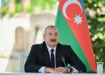 Президент Ильхам Алиев и Президент Петер Пеллегрини выступили с заявлениями для прессы (ФОТО/ВИДЕО)