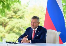 Президент Ильхам Алиев и Президент Петер Пеллегрини выступили с заявлениями для прессы (ФОТО/ВИДЕО)