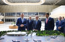 Президент Словакии самолетом отбыл из Физулинского аэропорта в город Баку (ФОТО)