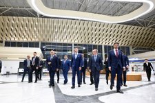 Президент Словакии самолетом отбыл из Физулинского аэропорта в город Баку (ФОТО)