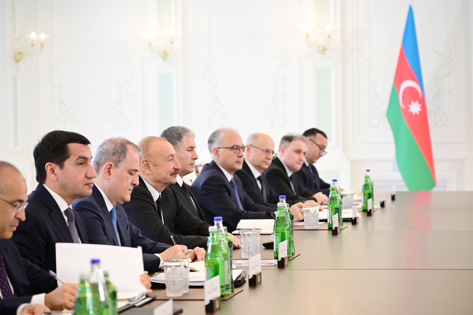 В Шуше состоялась встреча Президента Ильхама Алиева с Президентом Словацкой Республики в расширенном составе (ФОТО)