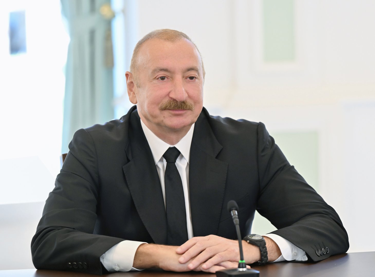 В Шуше состоялась встреча Президента Ильхама Алиева с Президентом Словацкой Республики в расширенном составе (ФОТО)
