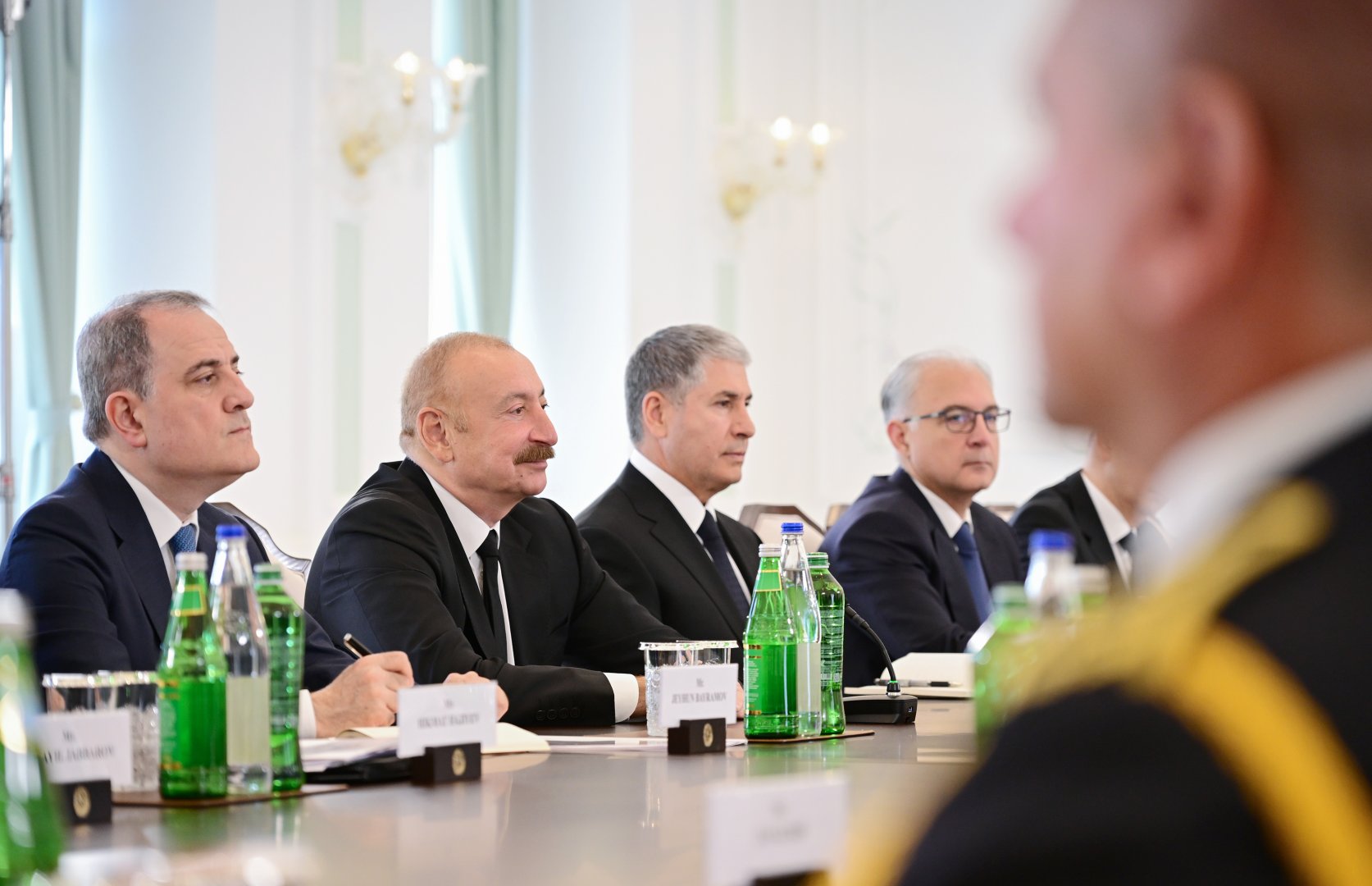 В Шуше состоялась встреча Президента Ильхама Алиева с Президентом Словацкой Республики в расширенном составе (ФОТО)