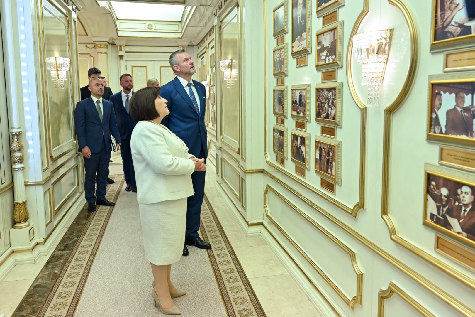 Спикер Сахиба Гафарова провела обсуждения с Президентом Словакии (ФОТО)