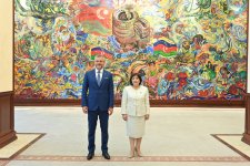 Спикер Сахиба Гафарова провела обсуждения с Президентом Словакии (ФОТО)