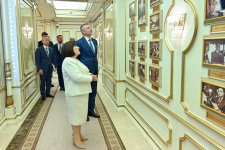 Спикер Сахиба Гафарова провела обсуждения с Президентом Словакии (ФОТО)